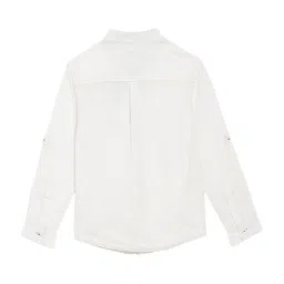 Blue Giraffe Kids Off White Regular Fit Shirt image 2