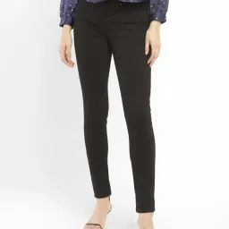 Levi's 721 Black Relaxed Fit Mid Rise Jeans image 1