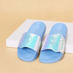 Pantaloons Junior Girls Blue Casual Wear Sliper image 1