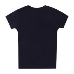 Proteens Kids Navy and White Cotton Printed T-Shirt image 2