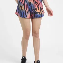 Adidas Multicolor Abstract Print Sports Shorts-image-2