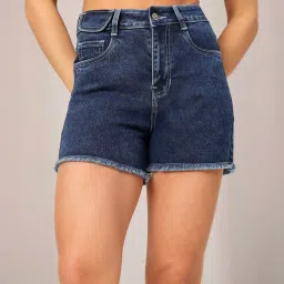 Dolce Crudo Navy Relaxed Fit Shorts image 1