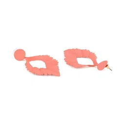 Priyaasi Contemporary Leaf Shaped Drop Earrings image 4