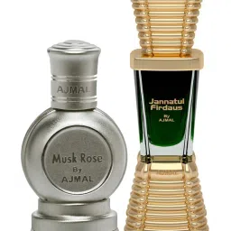 Ajmal Musk Rose & Jannatul Firdaus Concentrated Combo for Unisex image 1