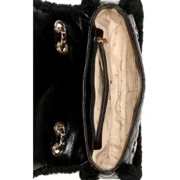 Guess Black Cristi Quilted Shoulder Bag image 4