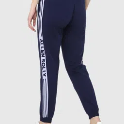Allen Solly Navy Graphic Print Joggers image 2