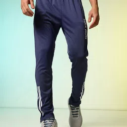 HRX by Hrithik Roshan Men Brand Logo Printed Rapid-Dry Running Track Pants-picture-36
