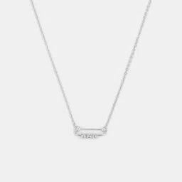 Shaya 925 Silver Pendant With Chain for Women image 1