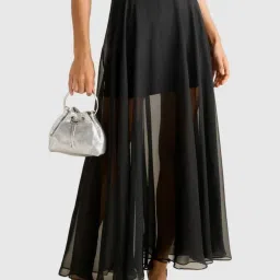 forever new Lisette Sheer Maxi Skirt image 1