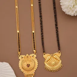 VEMISHTI Gold-Plated Mangalsutra-picture-18