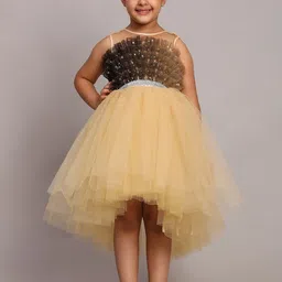 Toy Balloon kids Girls Embellished Net Fit & Flare Dress-picture-25