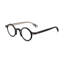Etnia Barcelona Pellicer Black Round Unisex Eye Frames 5GUIMER40OBKCL image 1