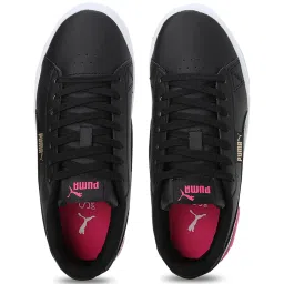 Puma Kids Jada Vacay Queen Black & White Casual Sneakers image 3