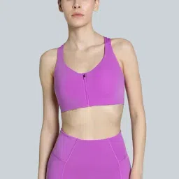 Puma Wild Berry Skinny Sports Bra-image-3