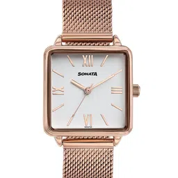 Sonata Women Dial & Stainless Steel Bracelet Style Straps Analogue Watch 87068WM01-picture-46