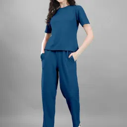 SELVIA Teal Maxi Co-Ord Set image 1