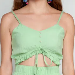 Zink London Light Green Jumpsuit image 5