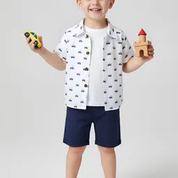 VANI COUTURE Boys Printed Casual Shirt image 2