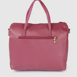 Baggit Burgundy Solid Handheld Bag image 4