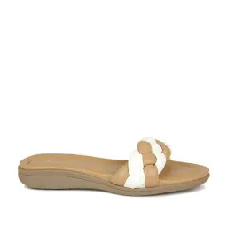 Inc.5 Women's Beige & White Casual Sandals image 1