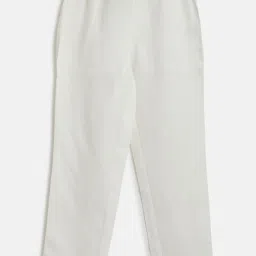 Tales & Stories Kids White Regular Fit Pants image 1