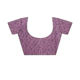 Leelavati Floral Printed Pure Chiffon Saree image 5