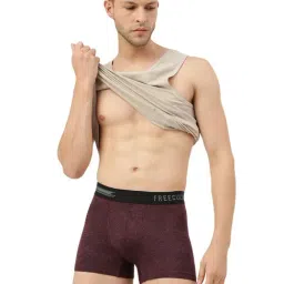 Freecultr Wine Printed Trunks image 4