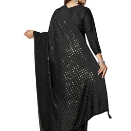 Kemza Selection Of 2 Geometric Embroidered Chenderi Sequinned Dupattas image 5