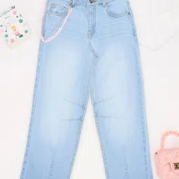 Pantaloons Junior Girls Blue Jeans-image-74