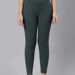 Go Colors! Grey Striped Leggings-image-60