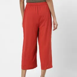 Vero Moda Red Elasticated Culottes image 2
