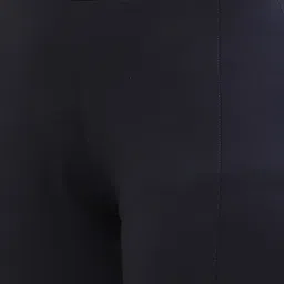 Biba Navy Mid Rise Pants image 5