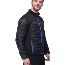woodland Woods Black Quilted High Neck Jacket image 3