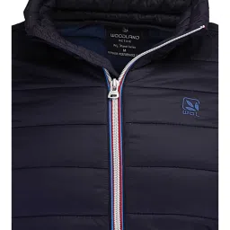 Woodland Navy Full Sleeves Quilted Jacket image 5