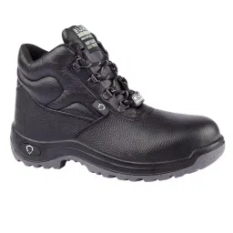 Euro Security TERMINATOR 200 J Steel Toe Safety Shoe High Ankle PU Sole UK 5 Size Grain Leather Black for Industrial Use-picture-25