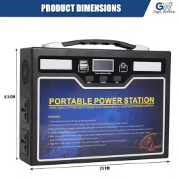 GIGAWATTS 400 W Portable Power Station Lithium-ion Battery Solar Generator, FAP300X image 4
