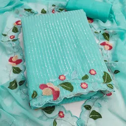 Suha Embroidered Unstitched Dress Material-picture-16