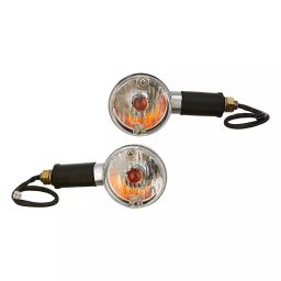 Uno Minda IL-7017J Natural Lens Blinker Lamp Assembly Rear for Royal Enfield Bullet Classic (Set of 2 Pcs)-picture-32