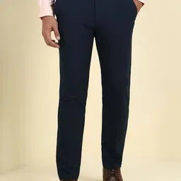 Allen Solly Sport Men Checked Slim Fit Formal Trousers-image-19