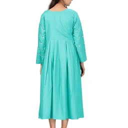 BAESD Fit & Flare Midi Dress image 5