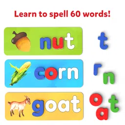 Skillmatics Ready to Spell - Educational Toy for Preschoolers Stage-Based Learning to Improve Vocabulary & Spelling Gifts for Ages 4 to 7 image 4