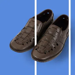 Mochi Men Leather Shoe-Style Sandals-picture-18