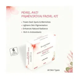 Glamveda Pearl Anti Pigmentation Facial Kit - 120 gm image 5