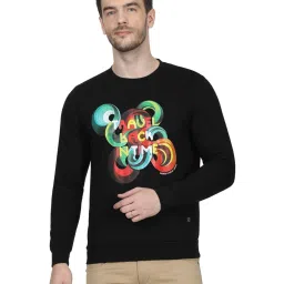 Monte Carlo Black Printed Sweatshirt image 1