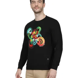 Monte Carlo Black Printed Sweatshirt image 3
