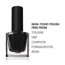 LYN Come Black To Me Nail Polish - 12 ml image 3