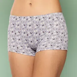 Leading Lady Assorted Cotton Printed Boy Short Panty Pack of 3 image 3