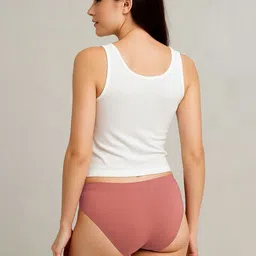 HRX by Hrithik Roshan Pack Of 2 High-Rise Antibacterial Hipster Briefs image 5