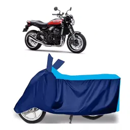 Auto Pearl Two Wheeler Cover for Kawasaki Z900 - Cyan, Blue-picture-14