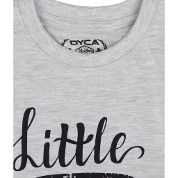 Dyca Boys Grey & Navy Printed T-Shirt (Pack Of 2) image 4